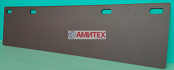 Панель сортировочная 60х225см с защитным слоем алюминия толщиной 8 мм  с 4-мя ручками, состоит из 2 композитных панелей