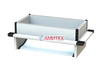 Потолочный приточный горизонтальный одностворочный ПВХ клапан 3735 м3/час при 10 Па, 4931 м3/час при 20 Па 