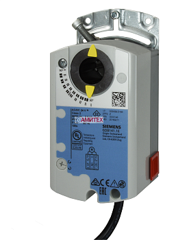 Электропривод воздушных заслонок Siemens GDB 161.1E 24 В, 0…10 В, 5 Нм