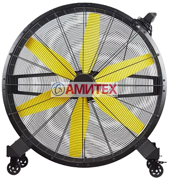 Вентилятор разгонный однофазный корзиночный 20000 м3/ч, 230 В, 500Вт, 350-650 об/мин