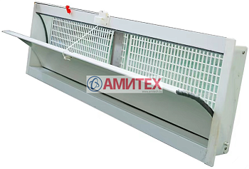 Клапан приточный 3000 м3/ч  габ. размер 1000*370*110мм