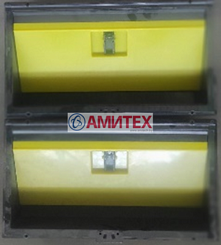 Клапан приточный двойной 3000 м3/час габ. размер 670*600мм