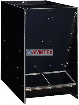 Кормовой аппарат ящичного типа двухсторонний для откорма на 4 кормоместа 600*750*1000мм, объемом 240 л, предназначен до 40 голов